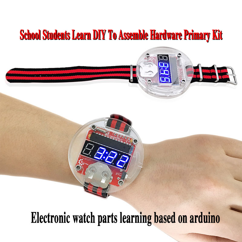 Arduino Diy Electronics - Kit LED Chip Tunggal Jam DIY