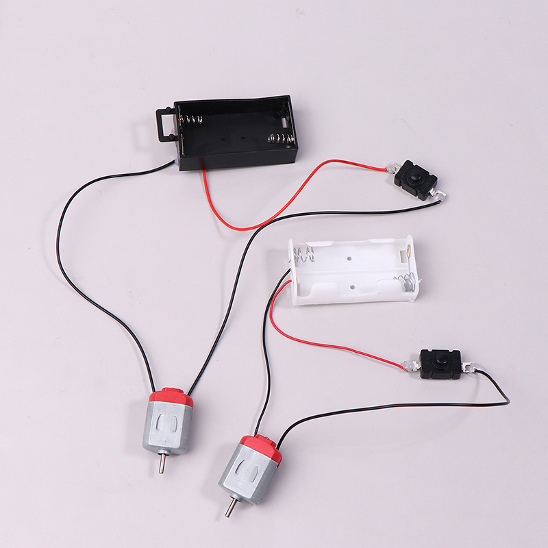 Diy Electronics Motor - Kit Motor Hitam Putih 130 Dengan