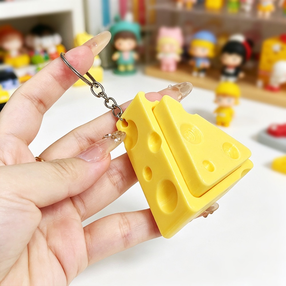 Push Button Tactile - Mainan Gantungan Kunci Keju Baru, Tombol
