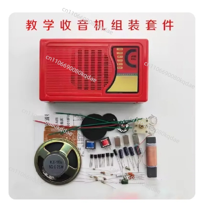 Diy Projects With Electronics - Kit Perakitan Radio Transistor KX168, Set