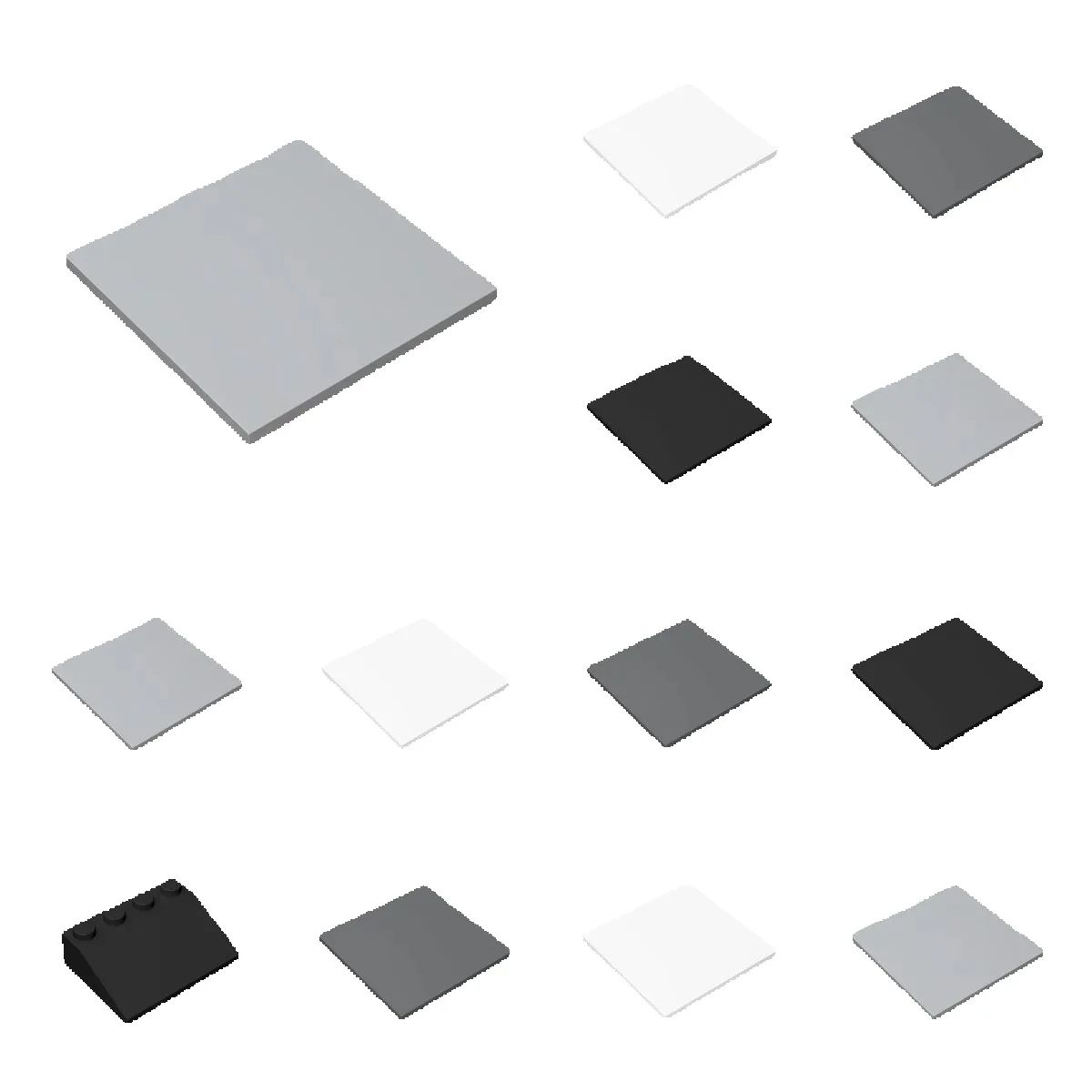 Diy Lego Electronics - 10 Buah 10202 Ubin Datar 6X6