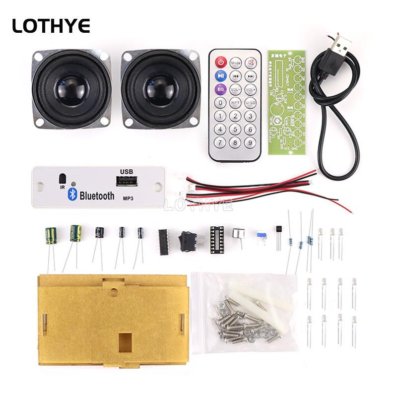 Diy Electronics Music - Kit Pembuatan Speaker Mini Amplifier Audio