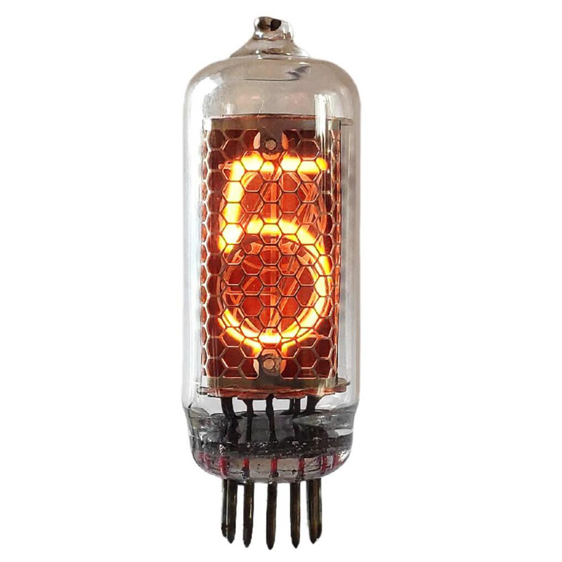 Diy Electronics Logo - Jam Elektronik DIY Glow Clock Nixie