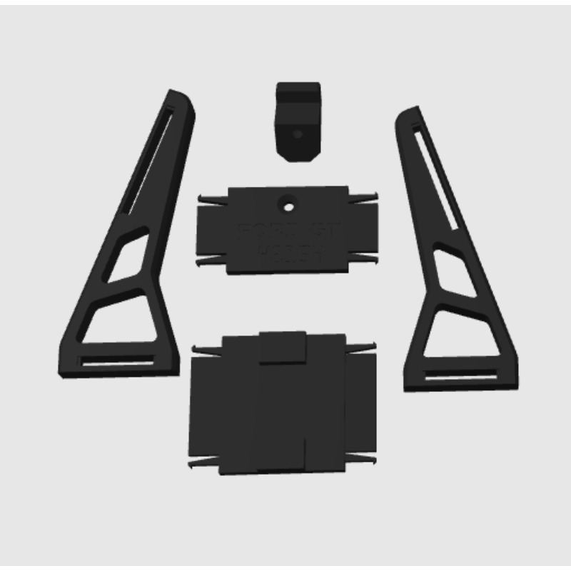Diy Lego Electronics - Penyangga Dinding untuk LEGO 42154 Ford