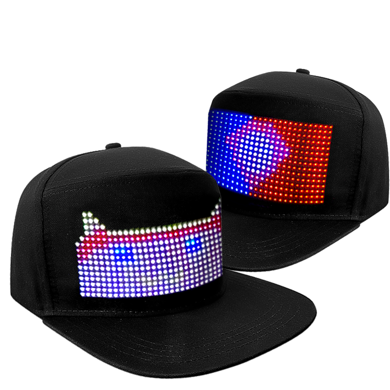 Diy Electronics Logo - Topi LED Pintar dengan Layar, Kontrol