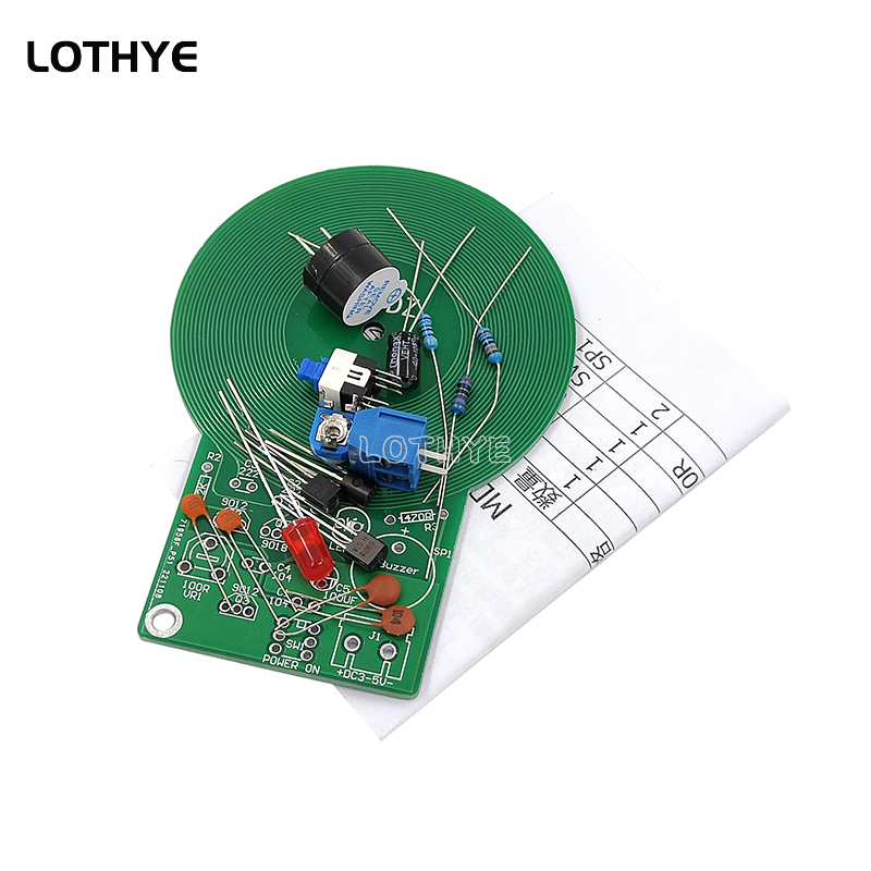 Diy Electronics Tools - DC 3V-5V Kit Detektor Logam DIY