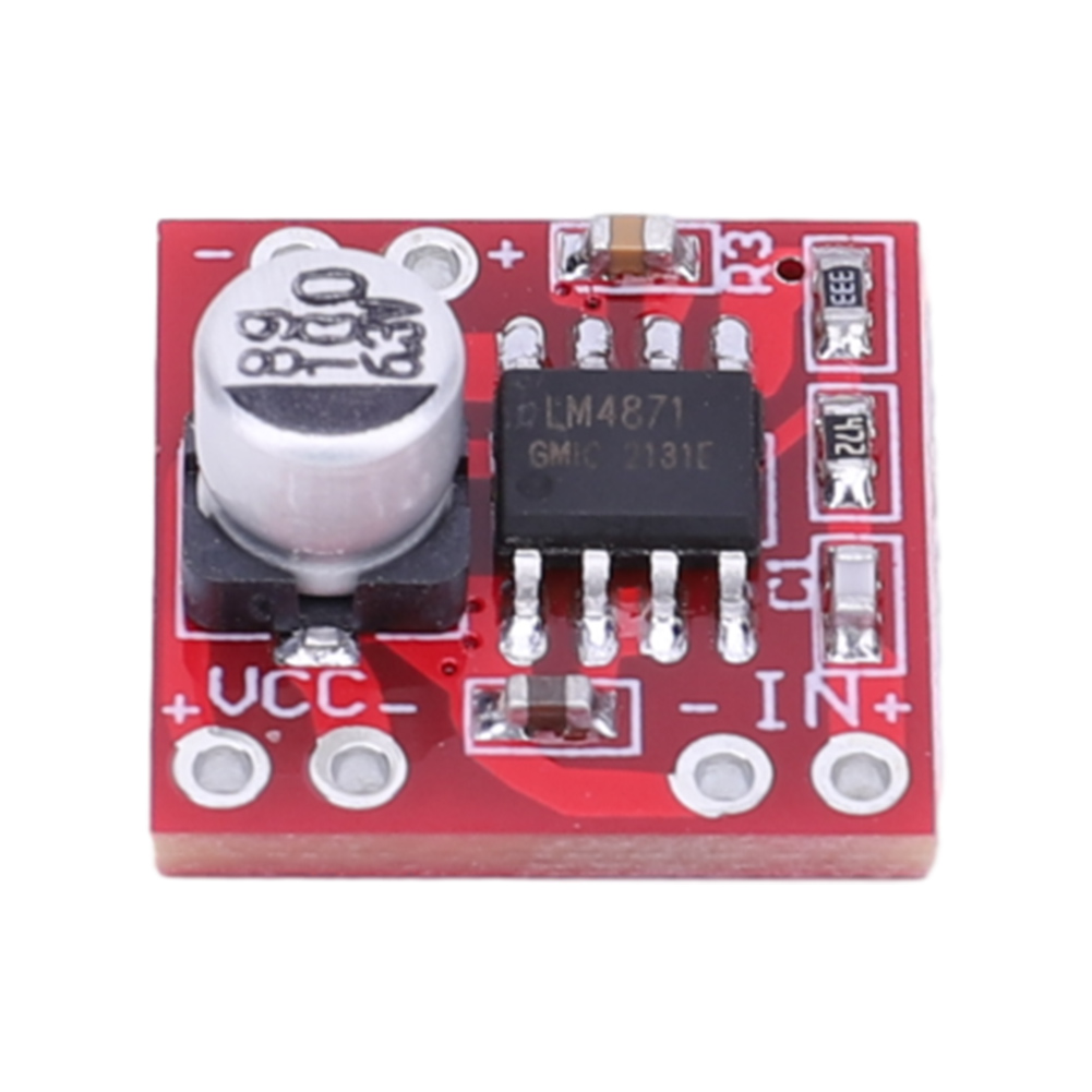 Diy Electronics Music - LM4871 Papan Amplifier Saluran Tunggal 3W