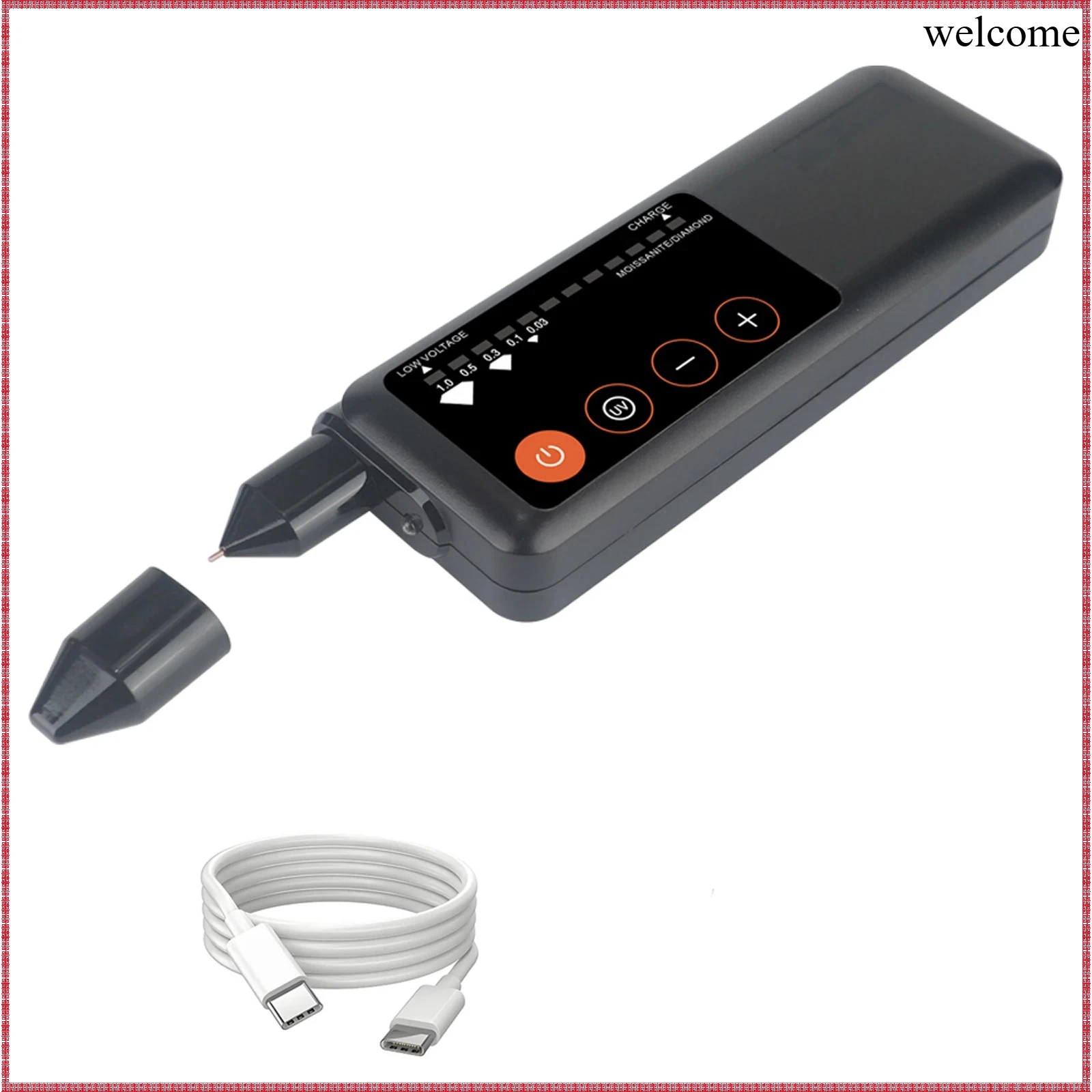 Pena Penguji Berlian Isi Ulang - Diy Electronics Tools ulasan dan harga