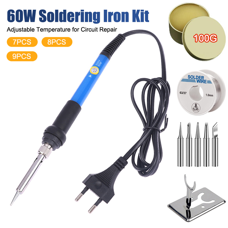 Set Alat Solder 220V 60W denga - Diy Electronics Tools ulasan dan harga