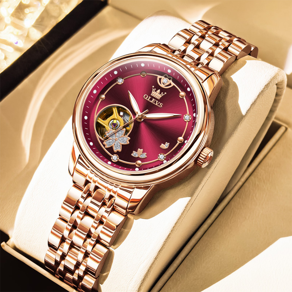 Jam Tangan Wanita Kasual Mewah - Push Button Tactile ulasan dan harga