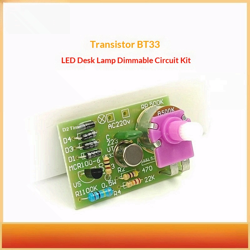 Kit sirkuit lampu meja BT33 ya - Diy Electronics Desk ulasan dan harga
