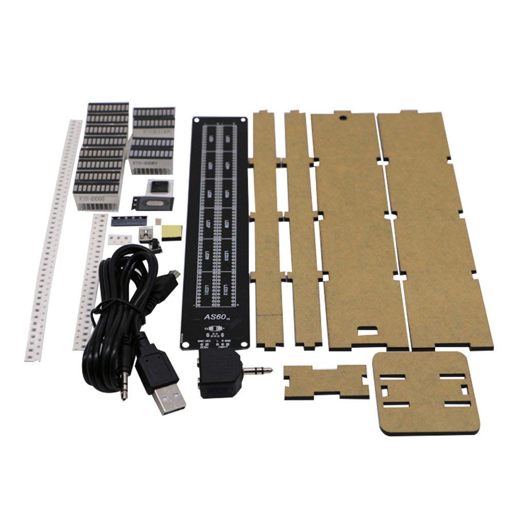 AS60 LED Tingkat Volume Displa - Diy Electronics Music ulasan dan harga