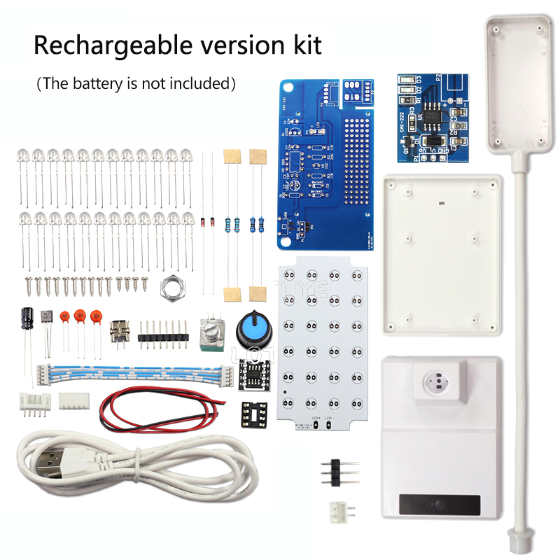 NE555 Kit Lampu Meja Peredupan - Diy Electronics Table ulasan dan harga