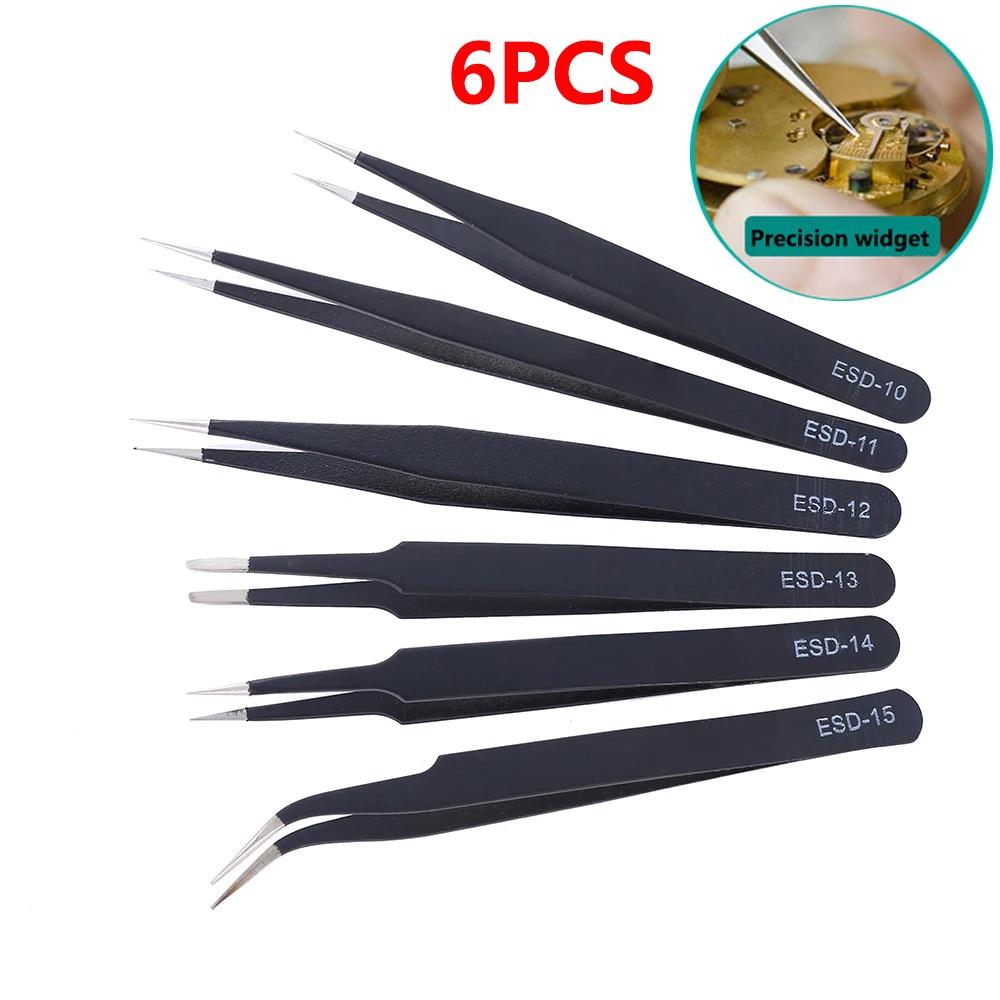 6 Buah Set Pinset Presisi, Pin - Soldering Iron Kit ulasan dan harga