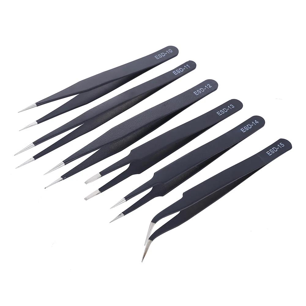 6 Buah Set Pinset Presisi, Pin - Soldering Iron Kit ulasan dan harga
