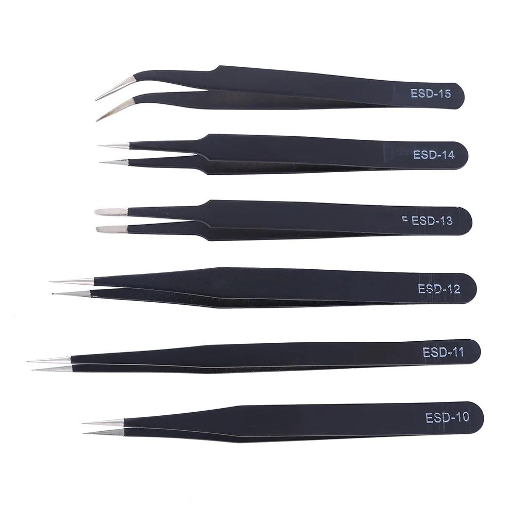 6 Buah Set Pinset Presisi, Pin - Soldering Iron Kit ulasan dan harga
