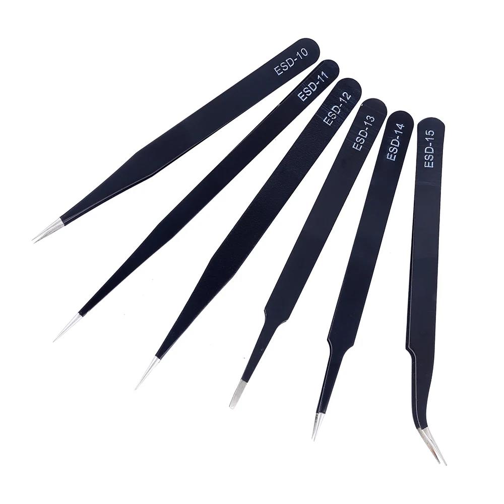 6 Buah Set Pinset Presisi, Pin - Soldering Iron Kit ulasan dan harga