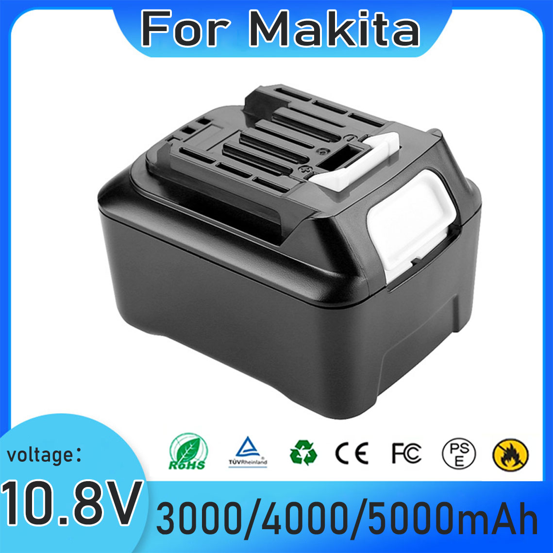 K 5000MAh 10.8V untuk Makita 1 - Makita Drill Hp1640 ulasan dan harga