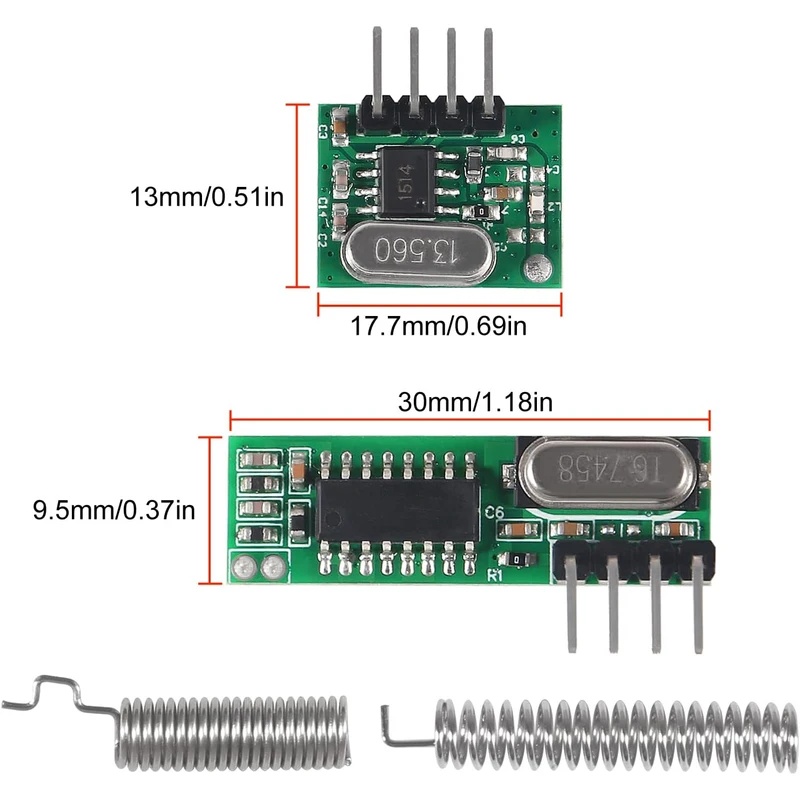 Pemancar dan Penerima RF Nirka - Arduino Diy Electronics ulasan dan harga