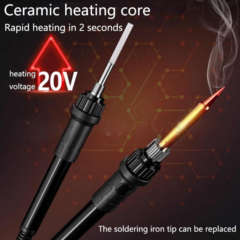 Stasiun Alat Solder Nirkabel u - Soldering Iron Kit ulasan dan harga