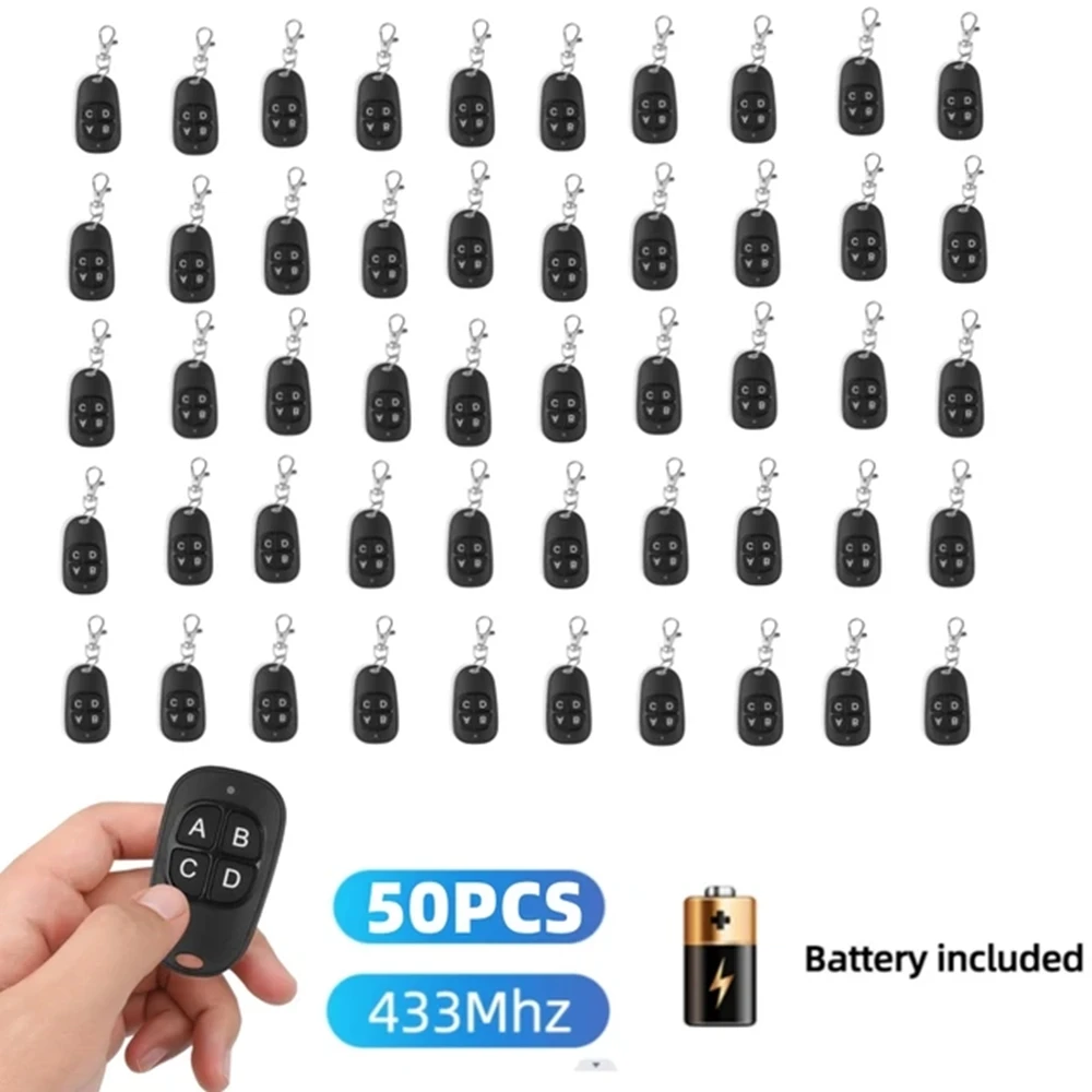 1/50 Buah 433MHz Remote Contro - Diy Electronics Button ulasan dan harga
