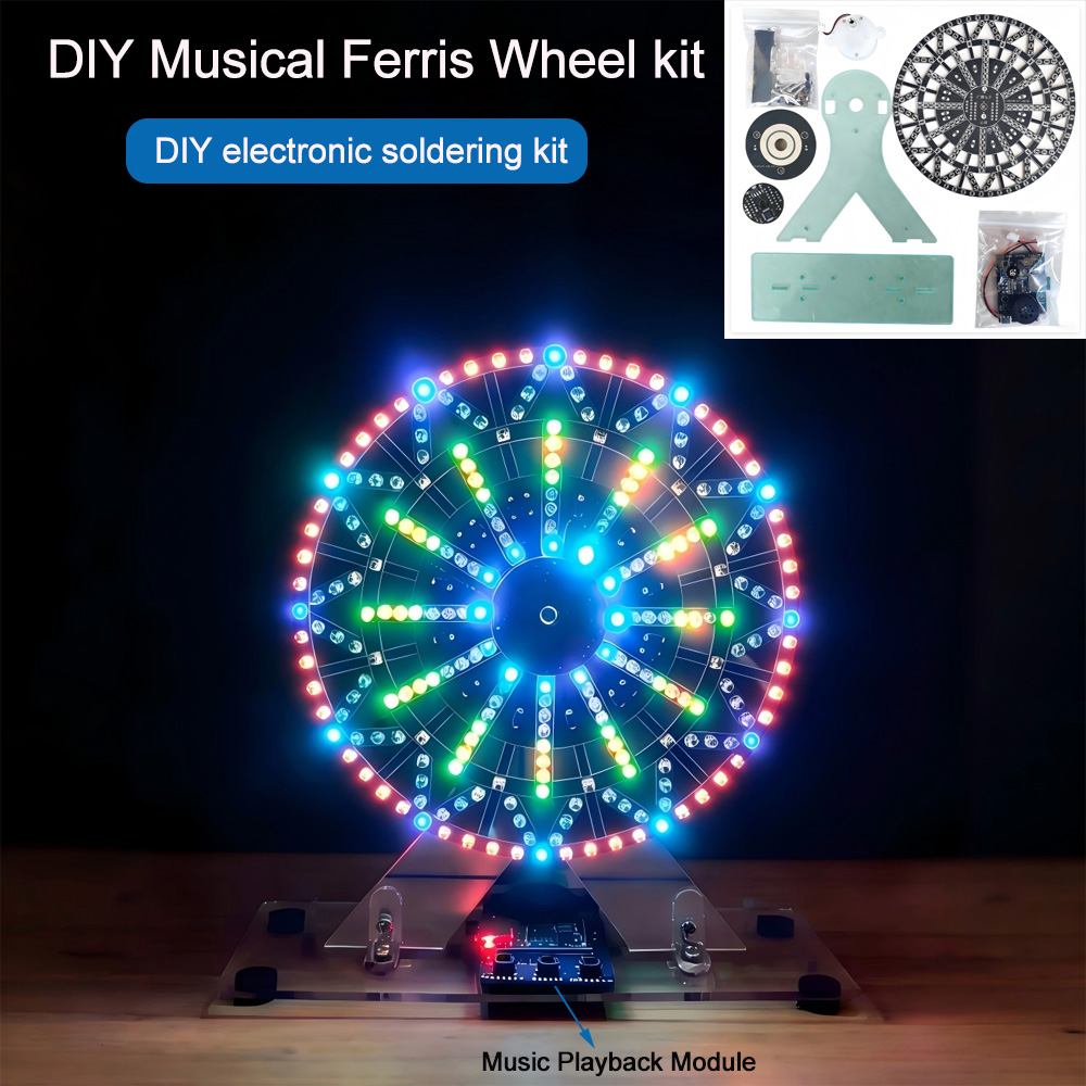 Kit elektronik DIY Roda Ferris - Diy Electronics Tools ulasan dan harga