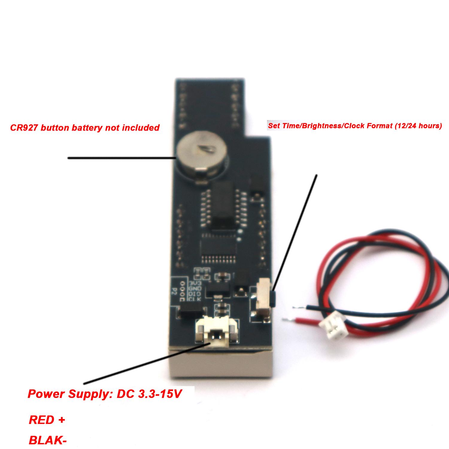 Jam Digital LED 6 Bit 0,56 Inc - Diy Electronics Desk ulasan dan harga