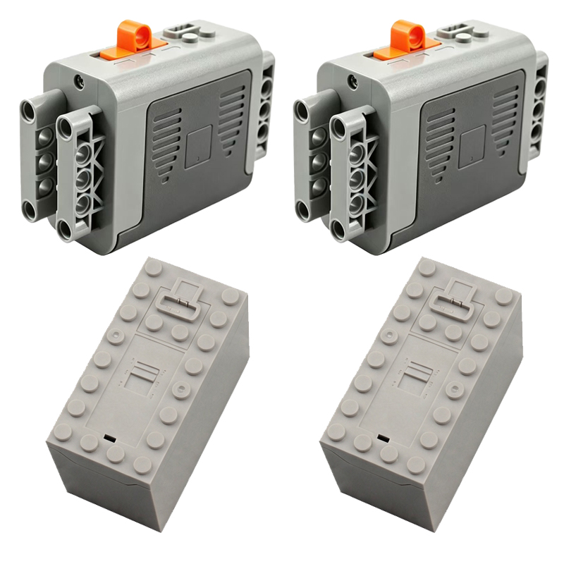 Set Bagian Blok Bangunan Kotak - Diy Lego Electronics ulasan dan harga