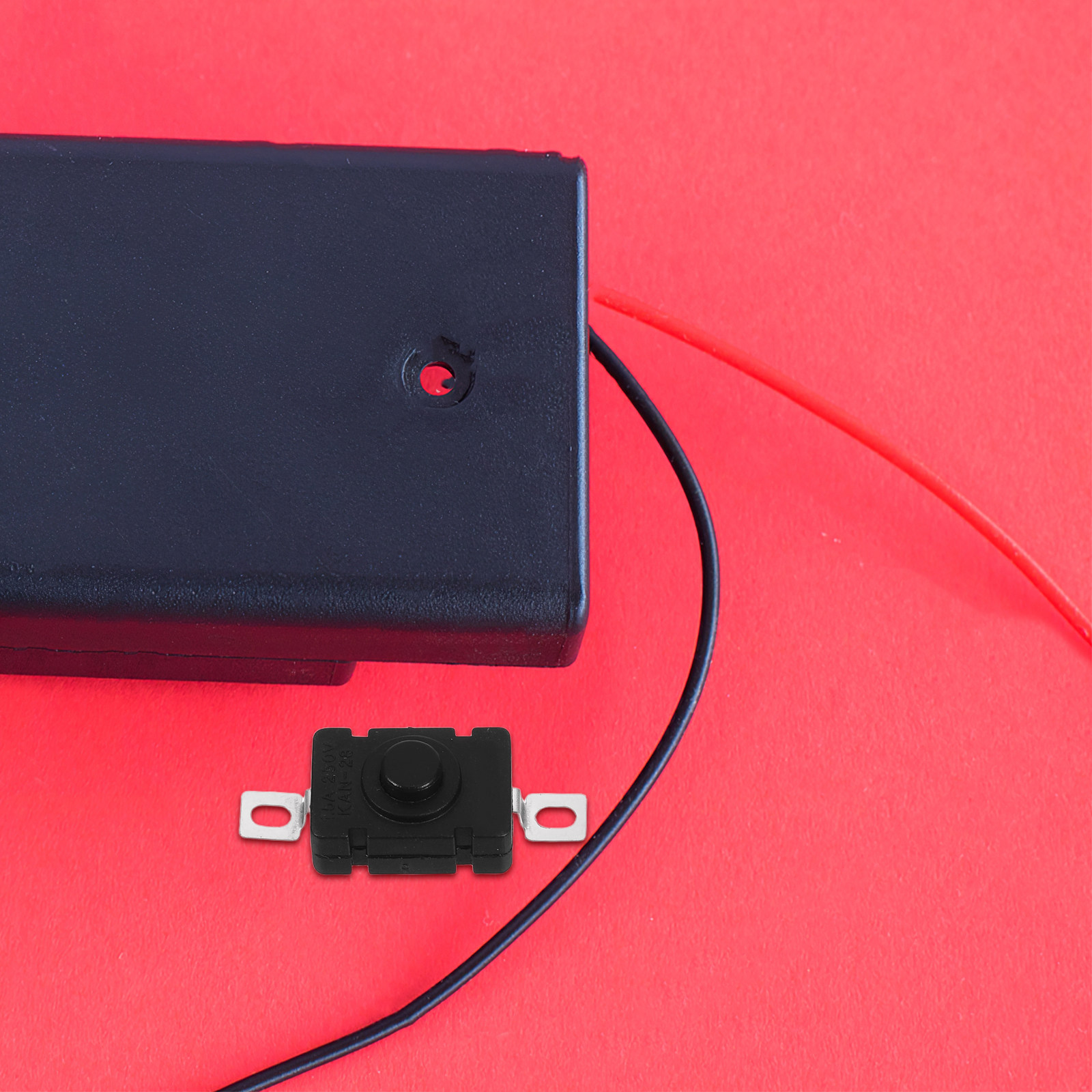 20 buah sakelar kotak baterai  - Diy Electronics Button ulasan dan harga