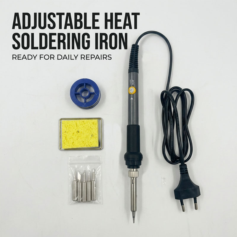 Setrika solder 60W dengan suhu - Diy Electronics Desk ulasan dan harga