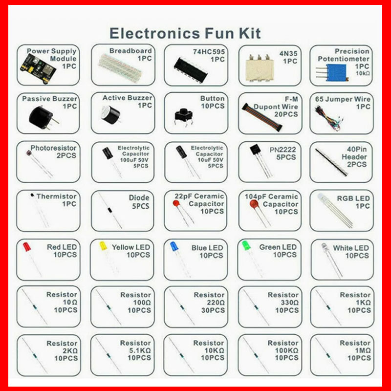 Breadboard 830 Titik Kit Kompo - Arduino Diy Electronics ulasan dan harga