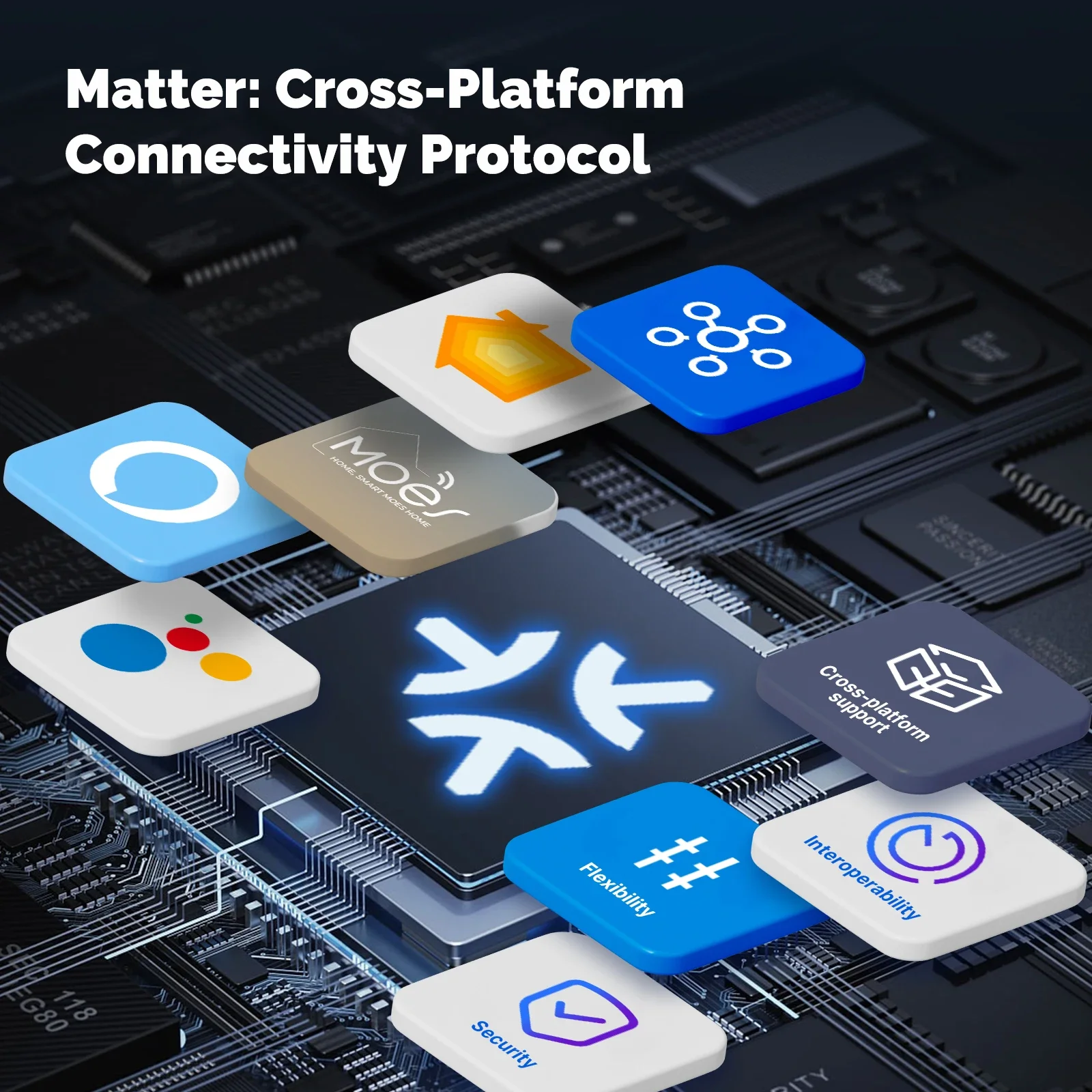 MOES Matter Tuya WiFi Sakelar  - Diy Electronics Button ulasan dan harga