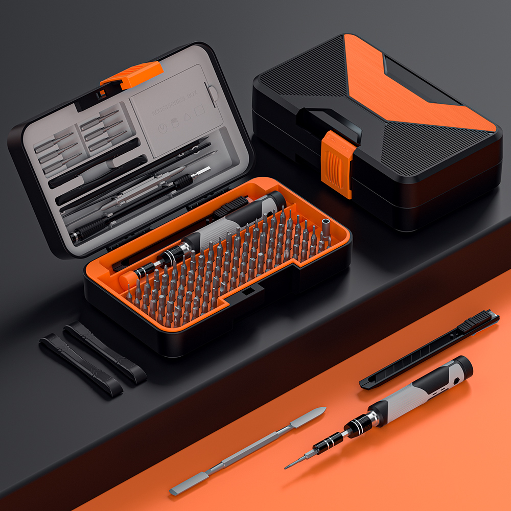 Set Obeng Presisi 166 in 1 Mag - Diy Electronics Repair Kit ulasan dan harga