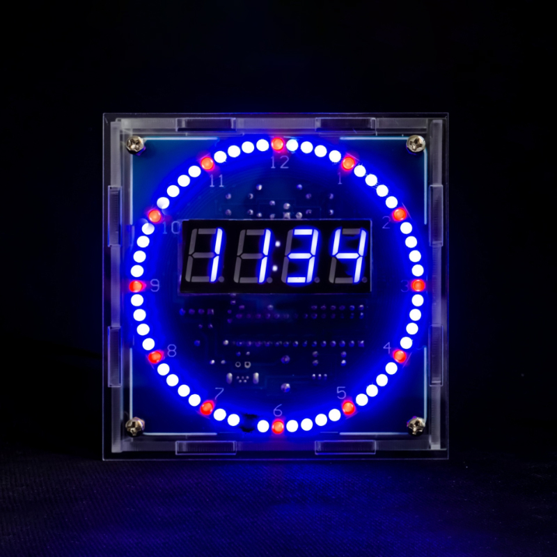 Jam Elektronik DIY Set Jam Ter - Diy Electronics Desk ulasan dan harga