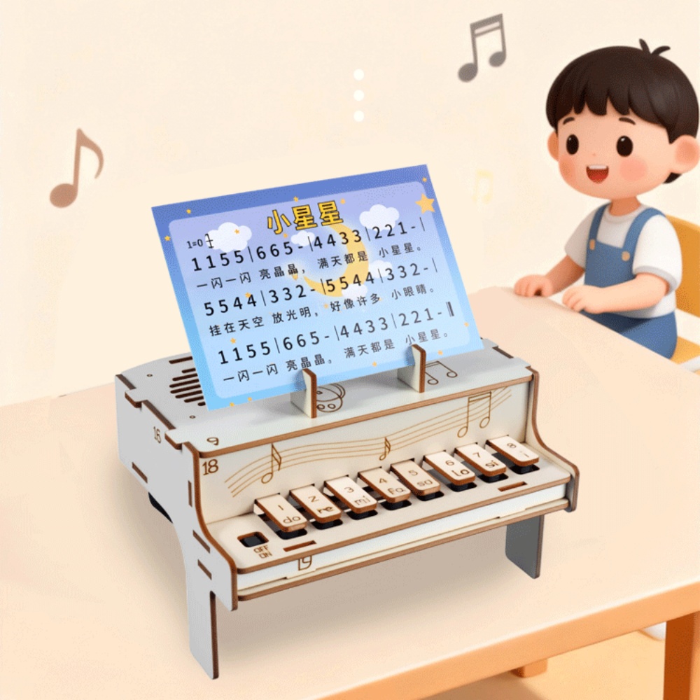 Kit Perakitan Model Piano Elek - Diy Electronics Music ulasan dan harga