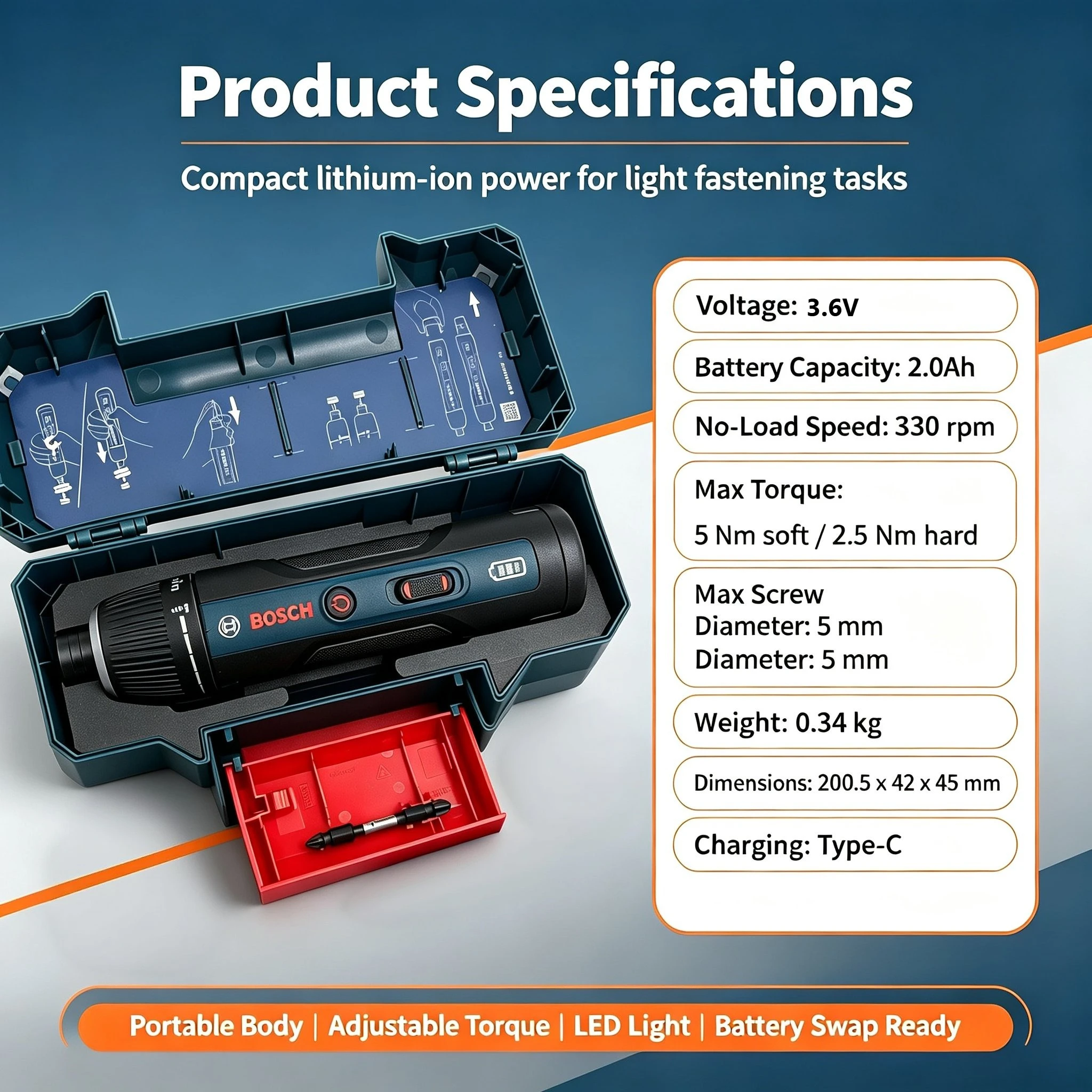 Obeng Elektrik Nirkabel Bosch  - Diy Electronics Tools ulasan dan harga