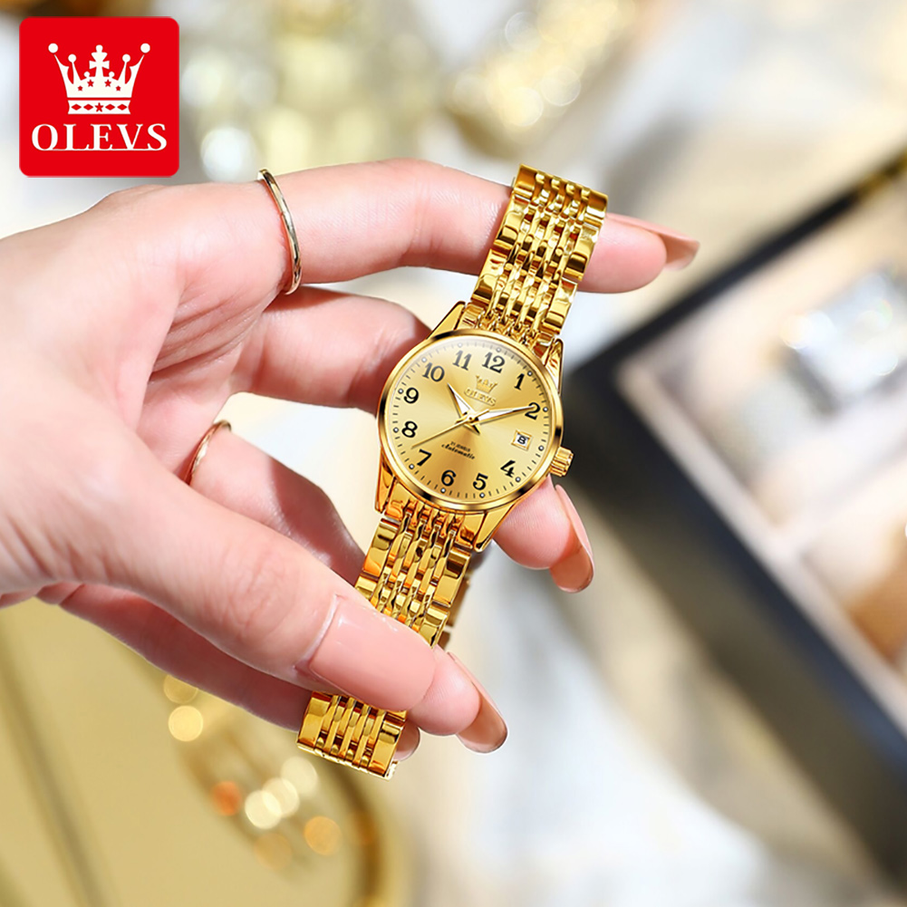 OLEVS 6666 Jam Tangan Wanita F - Push Button Tactile ulasan dan harga