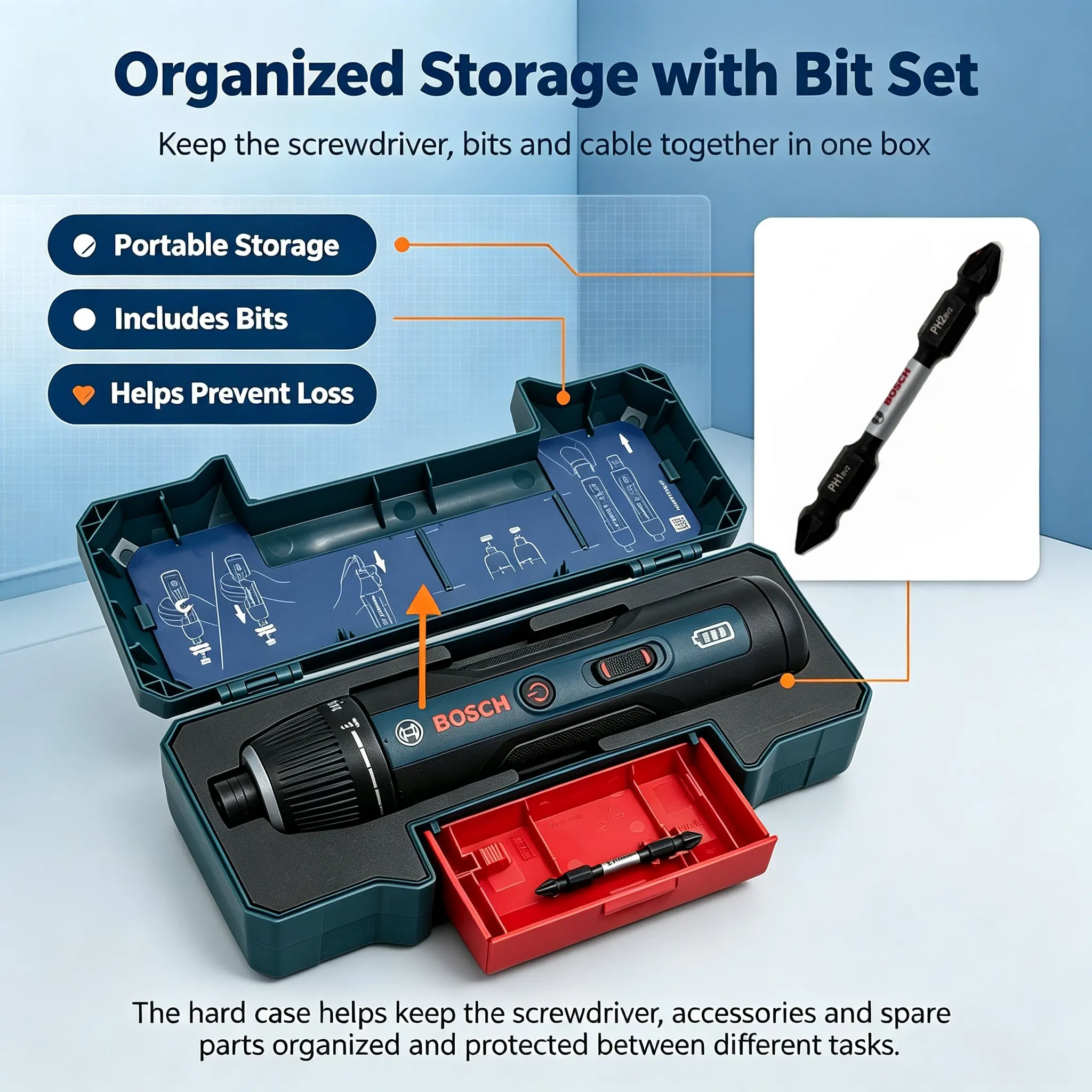 Obeng Elektrik Nirkabel Bosch  - Diy Electronics Tools ulasan dan harga